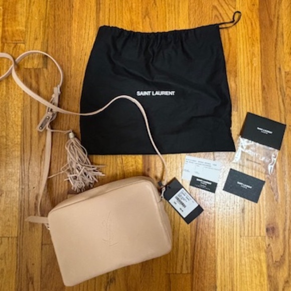 Saint Laurent - Lou camera bag, Marble pink limited edition camera bag - Picture 2 of 5